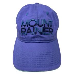 Gear Headwear Womens Embroidered Mount Rainer Adjustable Hat Cap‎ Purple OS